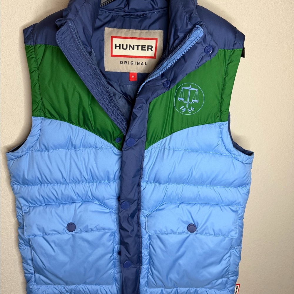 Hunter Light Blue Puffer Jacket